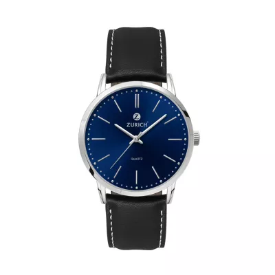 39.5mm, Silver Metal Case, 3-Hand Mvt