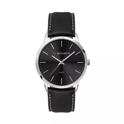 39.5mm, Silver Metal Case, 3-Hand Mvt