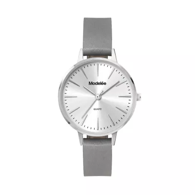 34mm, Silver Metal Case, 3-Hand Mvt