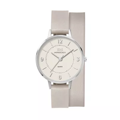 34mm, Silver Metal Case, 3-Hand Mvt