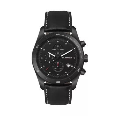 42mm, Ss, Black Case, Chrono Mvt, Dte