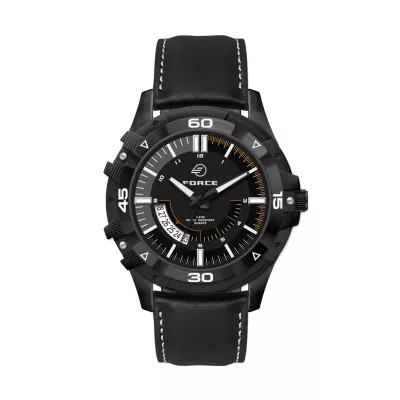 44mm, Black Metal Case, 3-Hand Mvt, Dte