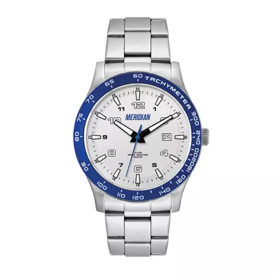 Wc8438 43.5mm Steel Matte Silver Case, 3 Hand Mvmt, Silver Dial, Dte Display, Bl Rotating Bezel, Sil