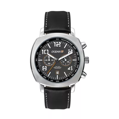 45.5mm, Ss, Silver Case, Chrono Mvt, Dte