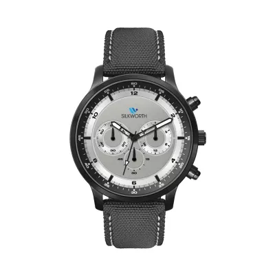 45mm, Black Metal Case, Chrono Mvt