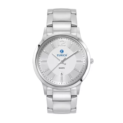 Ladies Silver Stainless Steel 3 Hand Ladies Silver Stainless Steel Case, and Stainless Steel bracele