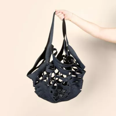 Seaside Denim Neoprene Tote