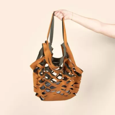 Seaside Suede-ish Neoprene Tote