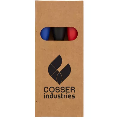 3-Piece Recycled Dry Erase Marker Set