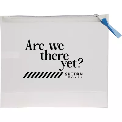 Wander & Roam Clear Travel Pouch