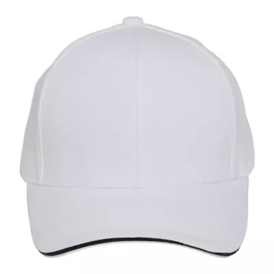 Recycled Cotton Twill 6 Panel Split Peak Ballcap