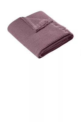 Port Authority Waffle Throw Blanket