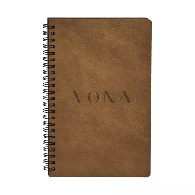 Old Money Soft Cover Spiral Journal