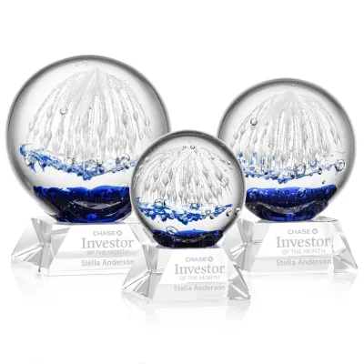Starburst Award on Sheffield Base - Clear