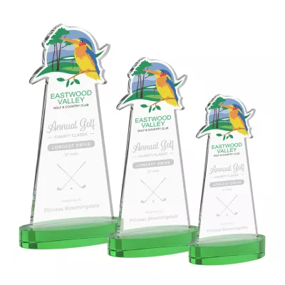 EdgeCraft Tapered Award on Alberton - Green (via Air)