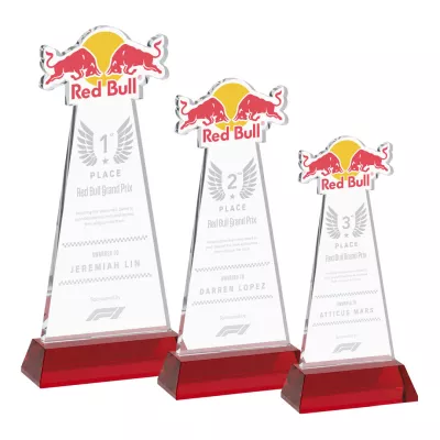 EdgeCraft Tapered Award on Hartford - Red (via Air)