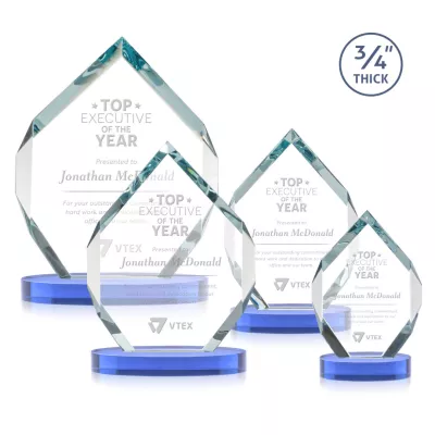 Royal Diamond Award on Alberton Base - Sky Blue