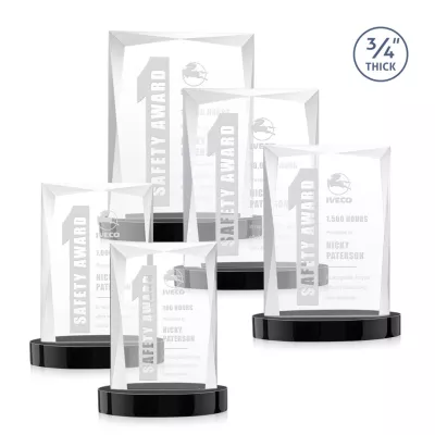 Messina Award on Alberton Base - Black