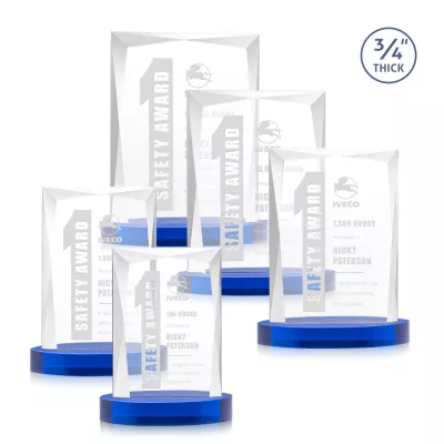 Messina Award on Alberton Base - Blue