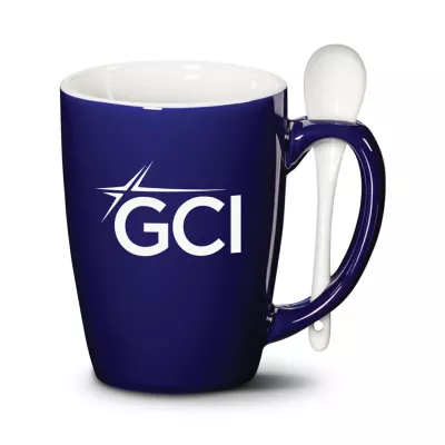 Winfield Mug & Spoon 15oz - Imprinted