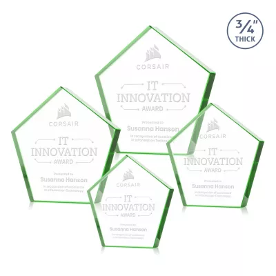 Belmar Pentagon Award - Green