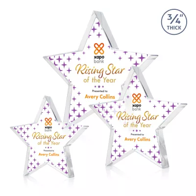 Esna Star VividPrint™ Award - Clear