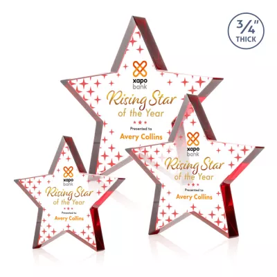 Esna Star VividPrint™ Award - Red