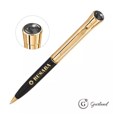 Garland® Monogram Aura Twist Ballpoint Pen - Gold