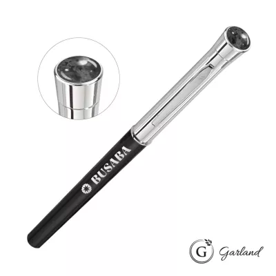 Garland® Monogram Aura Rollerball Pen - Chrome