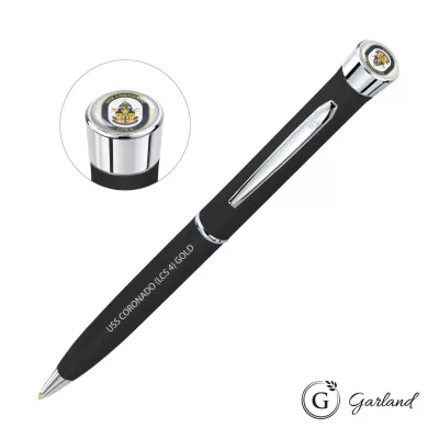 Garland® Color Matte Custom Twist Pen - Chrome