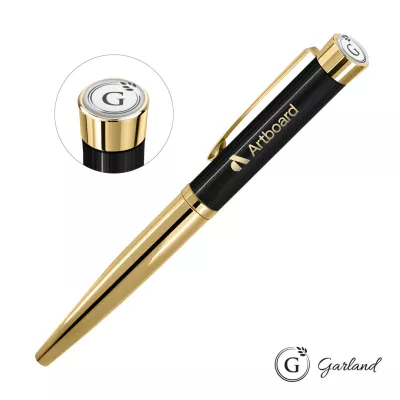 Garland® Executive Monogram Rollerball Pen - Gold