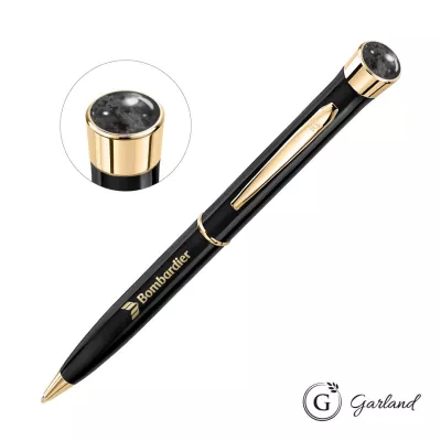 Garland® Patriot Aura Ballpoint Twist Pen - Gold Accent