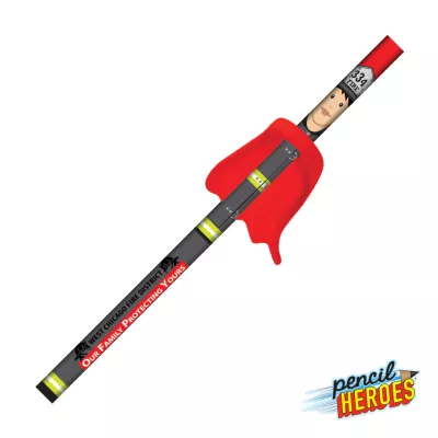 Pencil Heroes® Hometown Series Female w/Cape