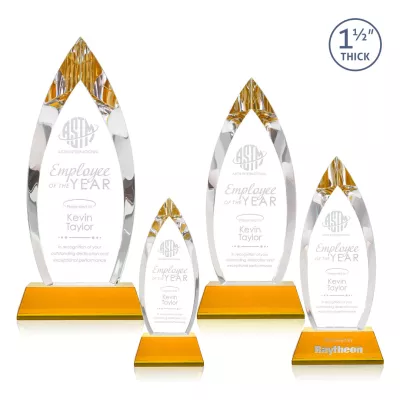 Fortier Award on Entwhistle Base - Amber