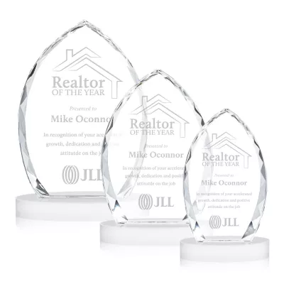 Wilton Award on Alberton Base - White