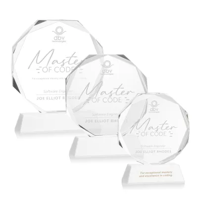 Acadian Award on Newhaven Base - White