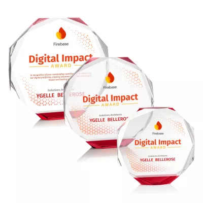 Acadian VividPrint™ Award - Red