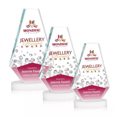 Kingsley VividPrint™ Award on Alberton Base - White