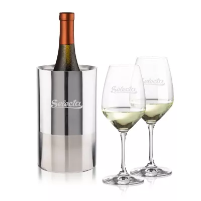 Catania Wine Cooler & Santiago Wine Set