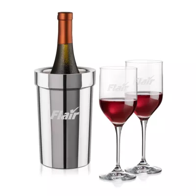Milano Wine Cooler & Belmont Wine Set