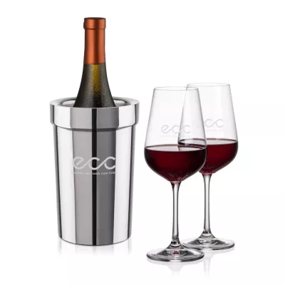 Milano Wine Cooler & Laurent Wine Set
