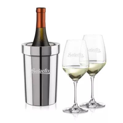 Milano Wine Cooler & Santiago Wine Set