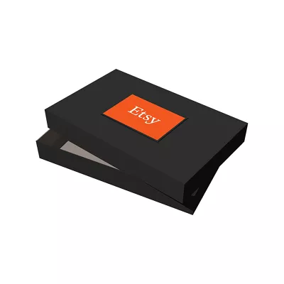 Black Apparel Debossed Box
