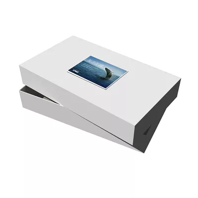 24" x 14" x 4" White Apparel Box