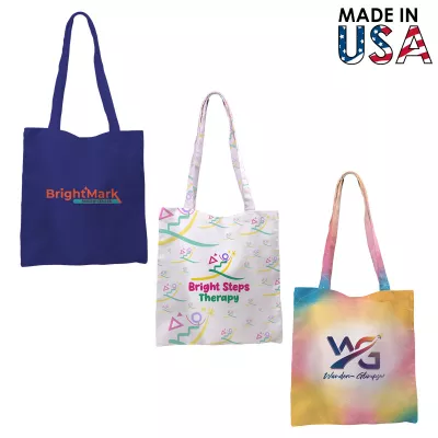 15x17 Full-Color Poly Canvas Tote Bag