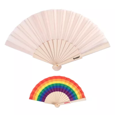 Wood Foldout Hand Fan