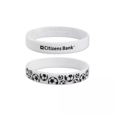 Silicone Soccer Bracelet