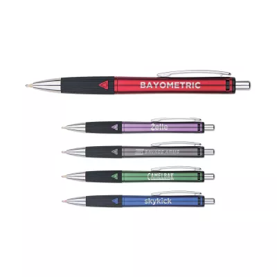 Calero Gel Pen w/Ribbed Rubber Grip