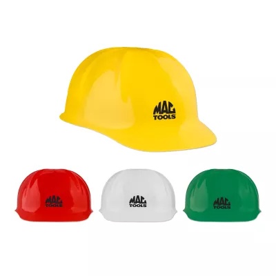 Novelty Child Size Construction Hat in Hard Plastic
