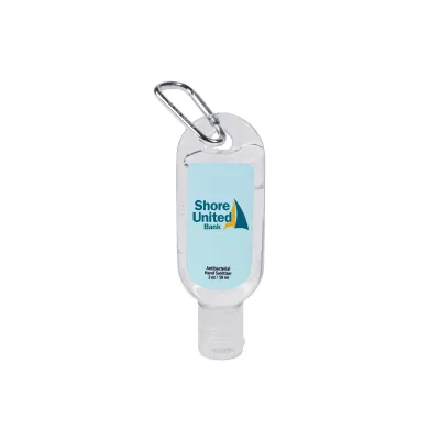 2 Oz. Hand Sanitizer w/Carabiner